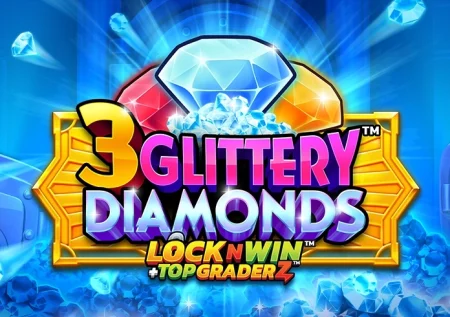 3 Glittery Diamonds